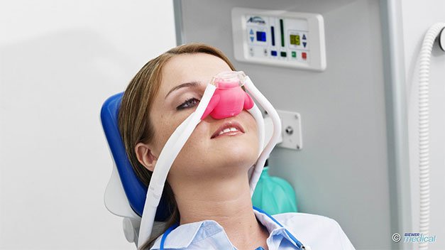 Angstpatienten Angstpatienten mit Lachgasbehandlung