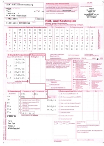 Heil- und Kostenplan